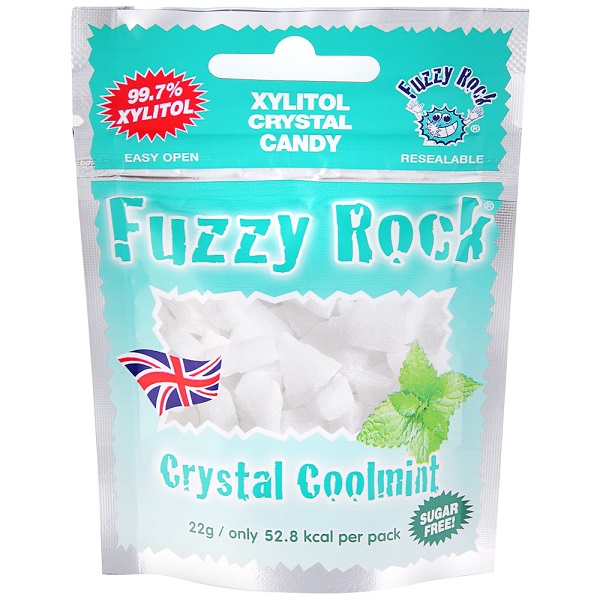 

Кристаллы ксилитола с мятой, Fuzzy Rock, 22 г, Южная Корея