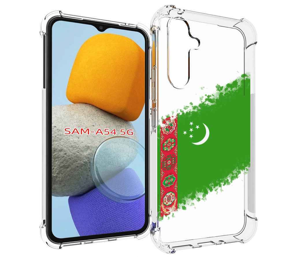 

Чехол MyPads флаг герб Туркменистан-1 для Samsung Galaxy A54, Tocco