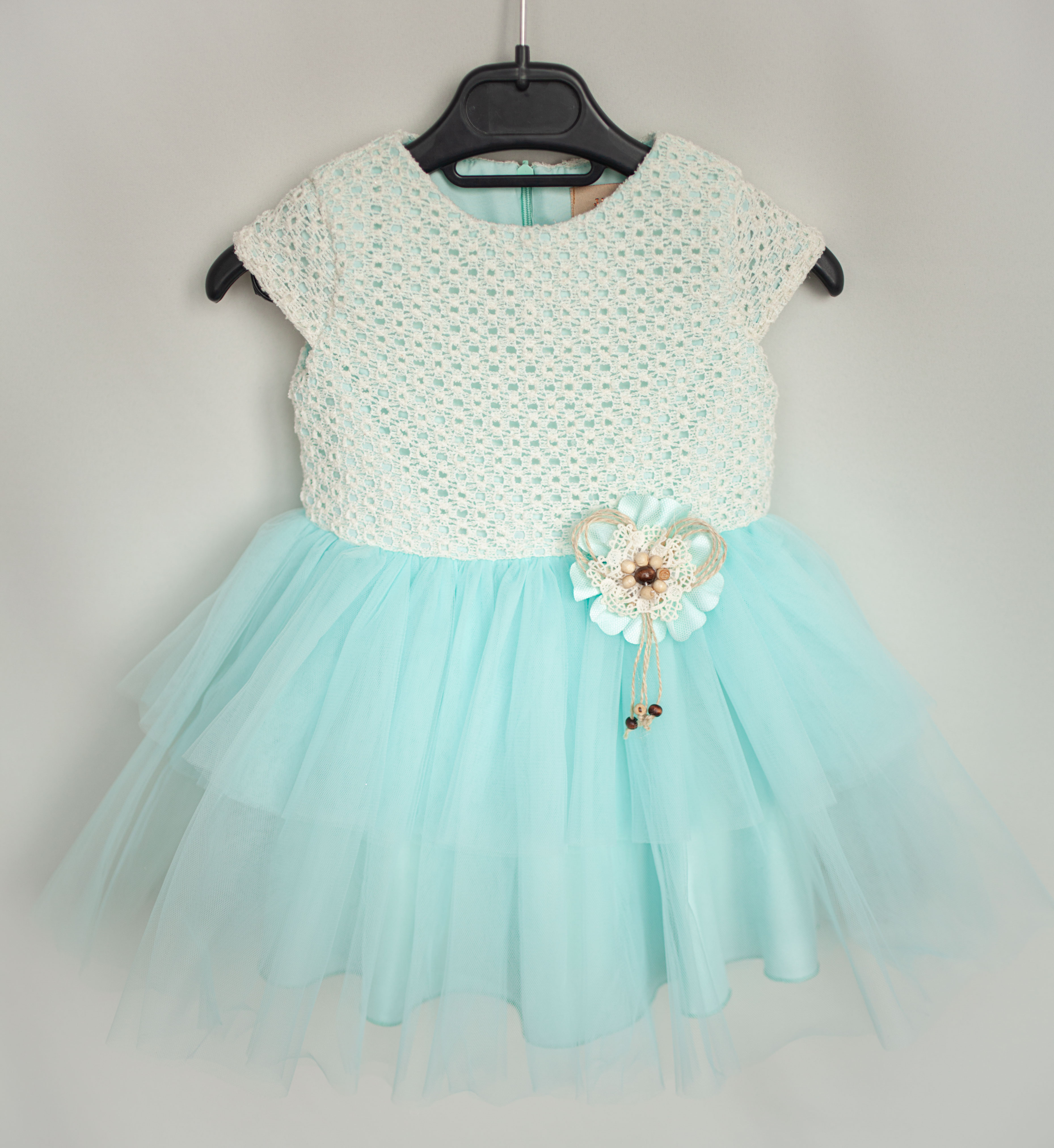 Платье детское WECAN manico23073, голубой, 104