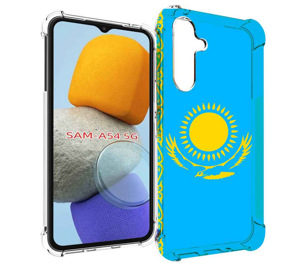 

Чехол MyPads флаг Казахстана-1 для Samsung Galaxy A54, Tocco