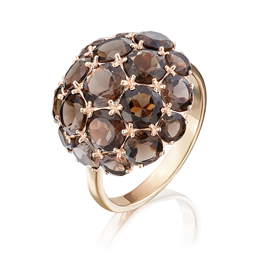 

Кольцо из золота р. 17 PLATINA jewelry 01-4377-00-202-1110-46, кварц, 01-4377-00-202-1110-46