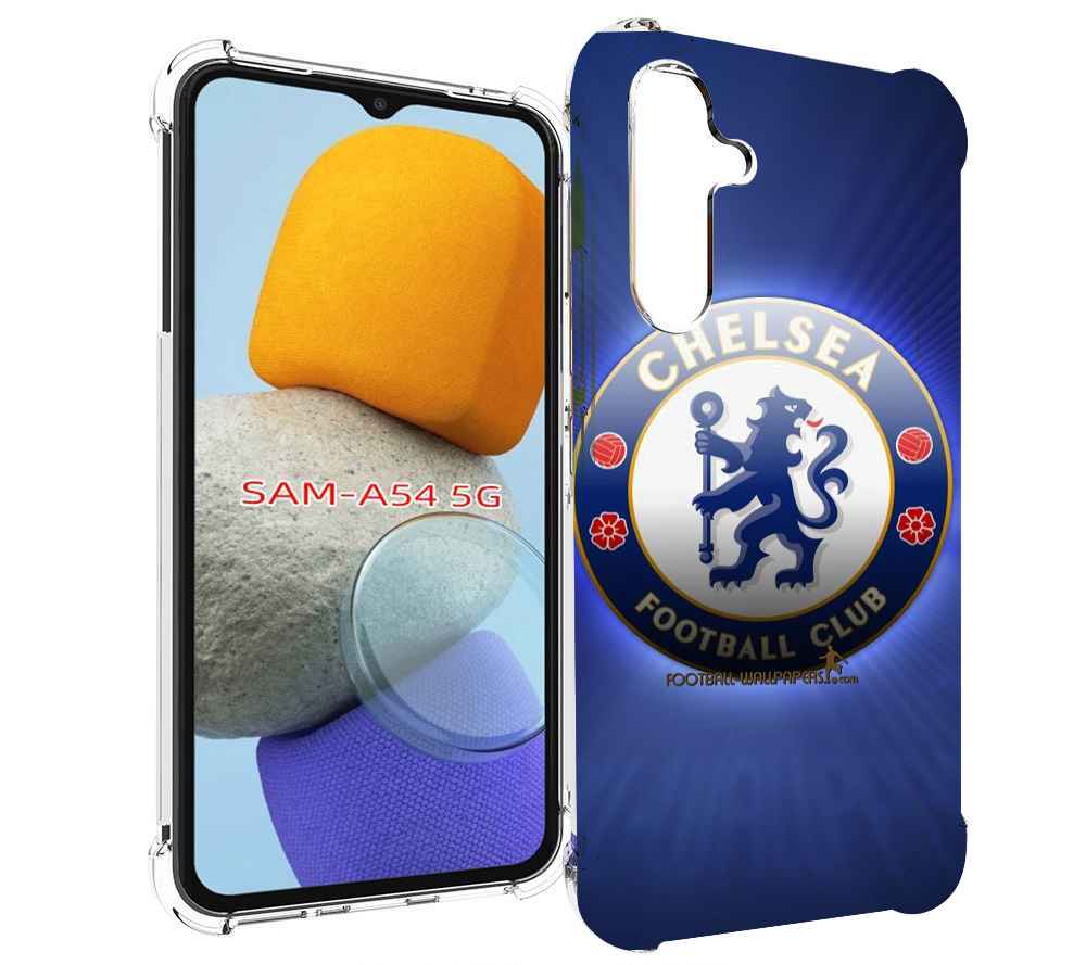 

Чехол MyPads фк челси лондон мужской для Samsung Galaxy A54, Tocco