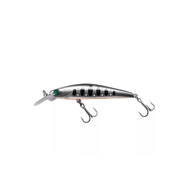 

Воблер Sprut Anko Minnow 85SP SBKTR, Серебристый;красный, Anko