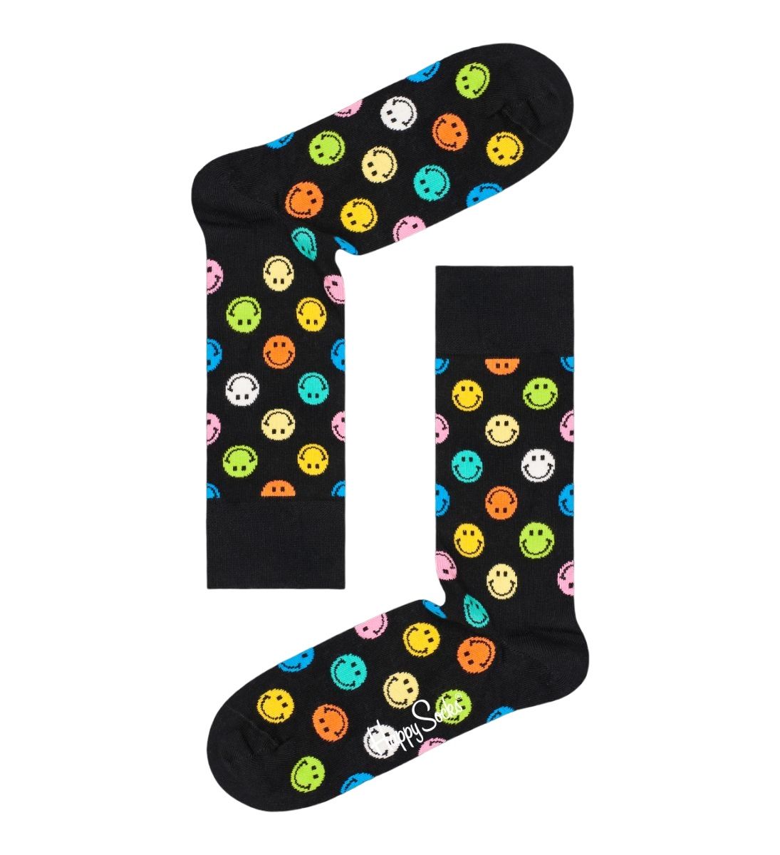 

Носки мужские Happy Socks SMY01 9301 черные 25, Черный, SMY01 9301