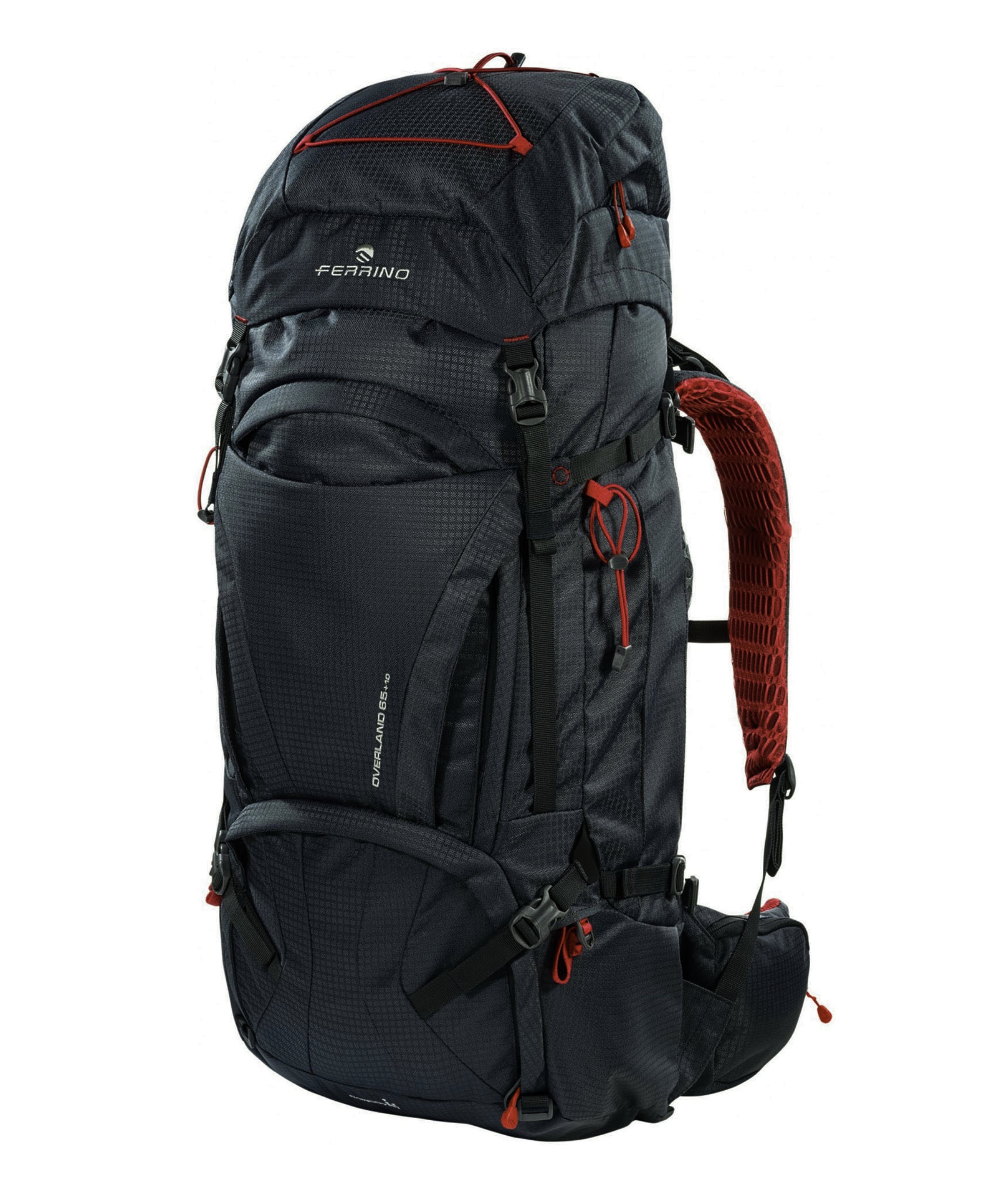 

Рюкзак Ferrino Overland 65+10 (Б/Р), Серый, Overland 65+10