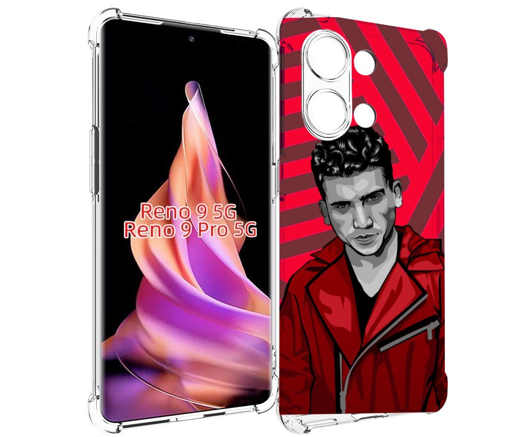 

Чехол MyPads Денвер-бумажный-дом для Oppo Reno 9/Reno 9 Pro, Прозрачный, Tocco