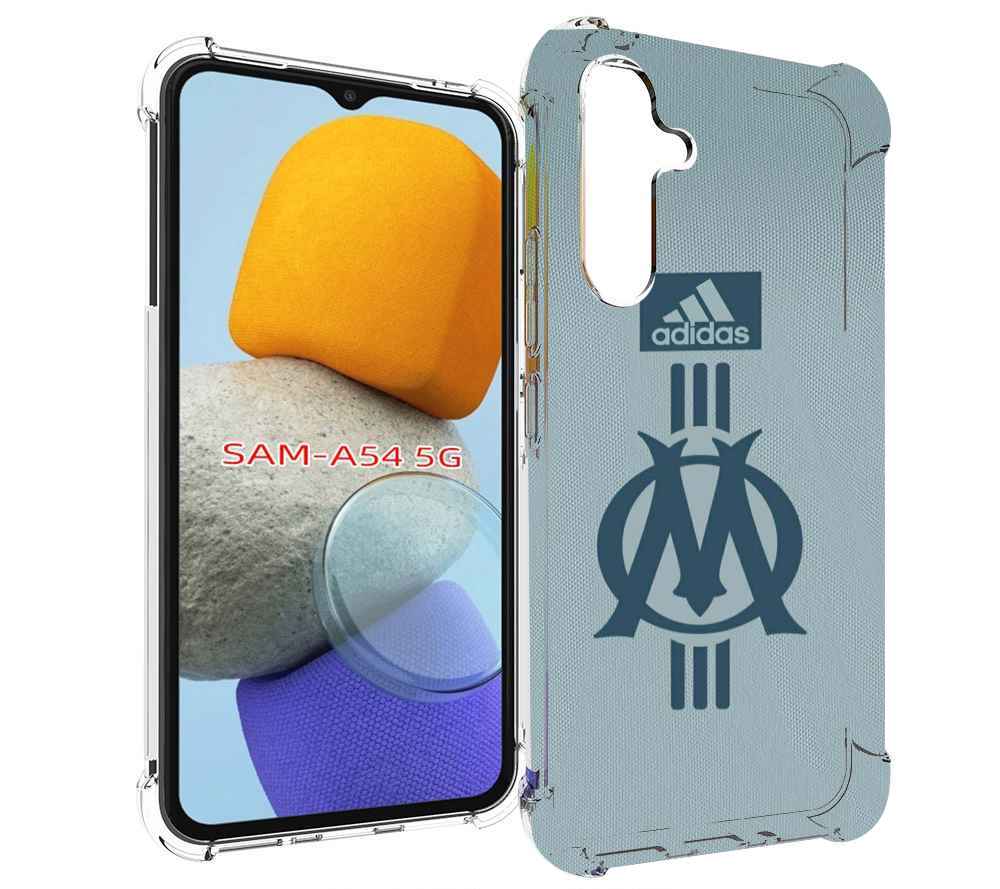 

Чехол MyPads фк марсель для Samsung Galaxy A54, Tocco