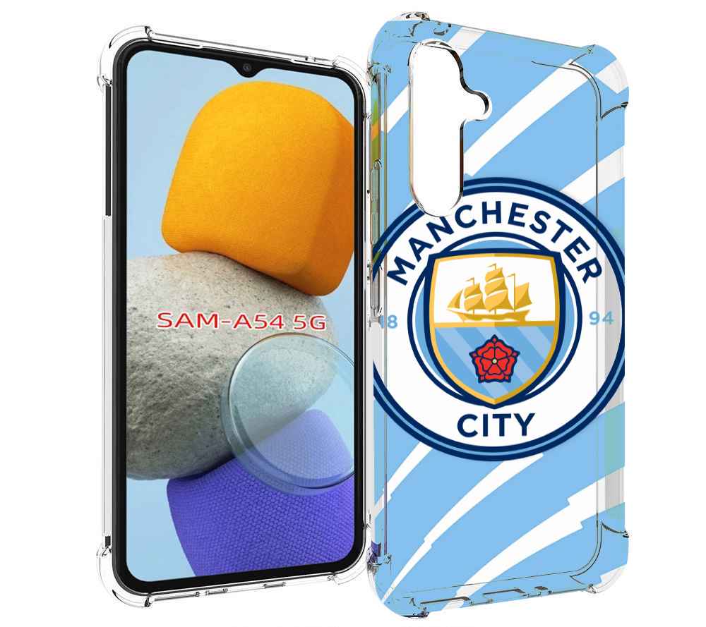 

Чехол MyPads фк манчестер сити для Samsung Galaxy A54, Tocco