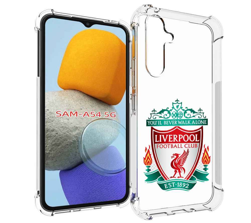 

Чехол MyPads фк ливерпуль мужской для Samsung Galaxy A54, Tocco