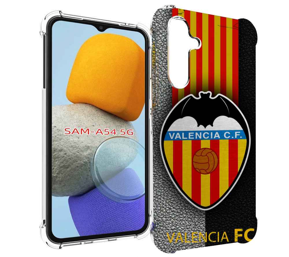 

Чехол MyPads фк валенсия мужской для Samsung Galaxy A54, Tocco