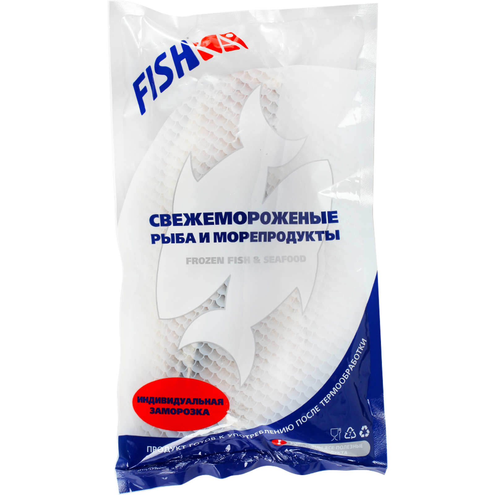 

Треска красная свежемороженая без головы +-1 кг
