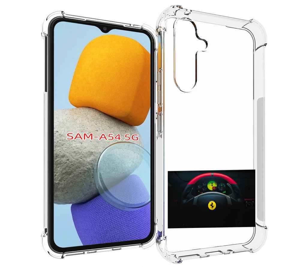 

Чехол MyPads феррари ferrari 2 для Samsung Galaxy A54, Tocco