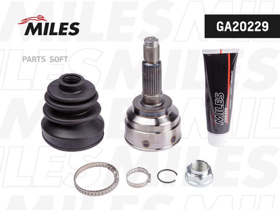 

Шрус Miles Ga20229 Шрус Mazda 626 1.8/2.0d 87-97 Нар. Miles арт. GA20229