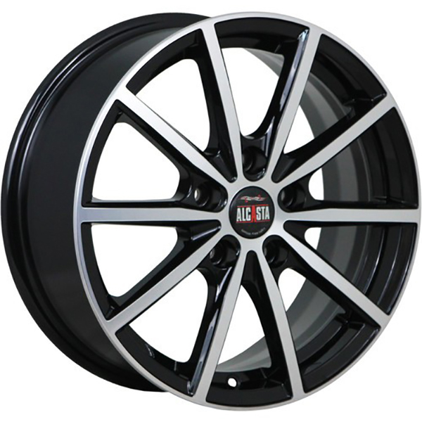 

Колесный диск Alcasta M61 (BKF) 6.5xR16 ET40 5*114.3 D66.1 WHS503008, Черный