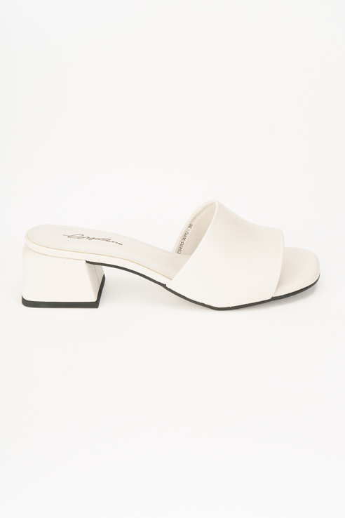

Сабо женские CORSOCOMO CC6490-WPU белые 40 RU, CC6490-WPU