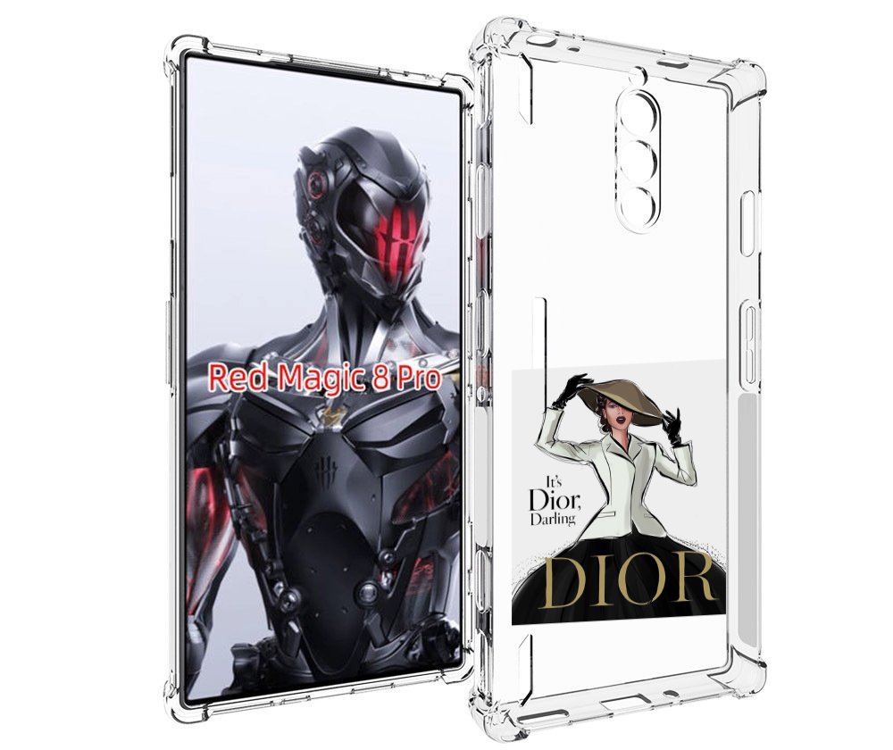 

Чехол MyPads drawings of sketches для ZTE Nubia Red Magic 8 Pro / Red Magic 8 Pro Plus, Tocco