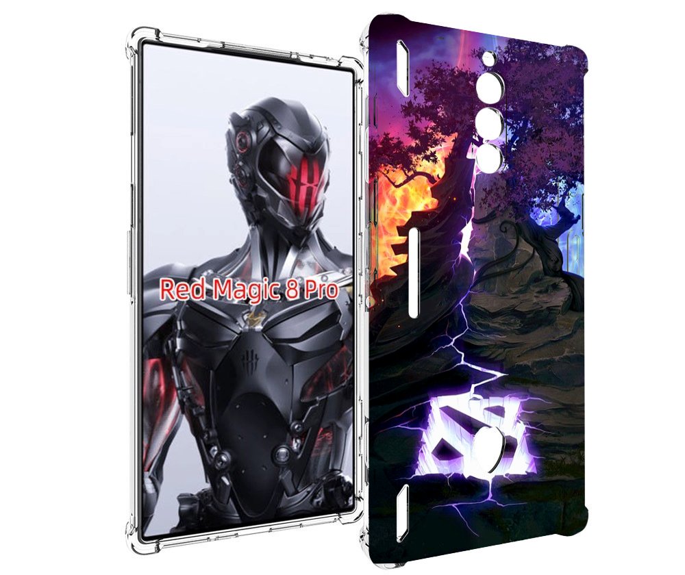 

Чехол MyPads dota 2 логотип для ZTE Nubia Red Magic 8 Pro / Red Magic 8 Pro Plus, Tocco