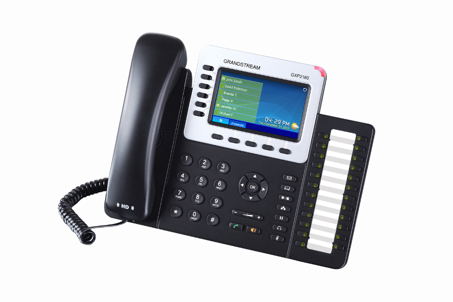 

IP-телефон Grandstream GXP2160 Black (VOIP GXP2160, Black), GXP2160