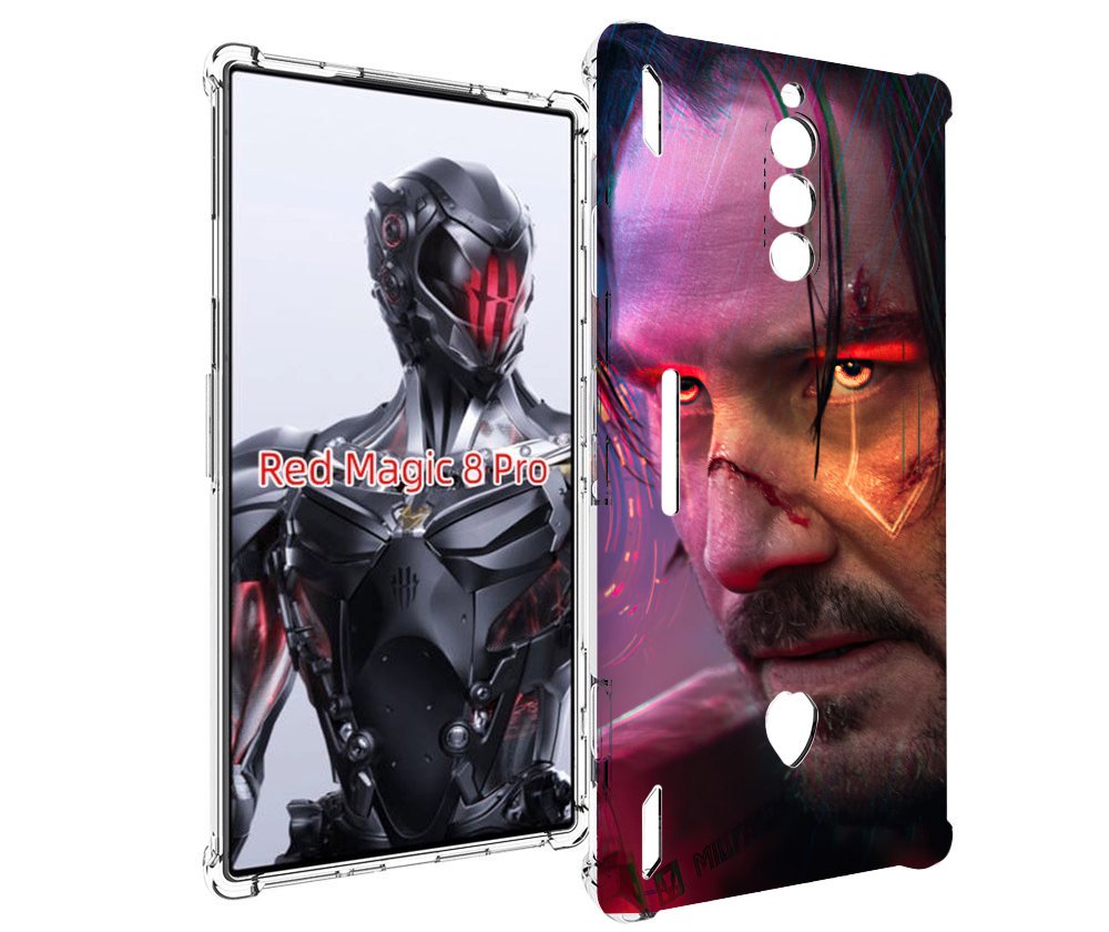 

Чехол MyPads cyberpunk 2077 Джонни Сильверхенд для ZTE Nubia Red Magic 8 Pro / Red Magi..., Tocco