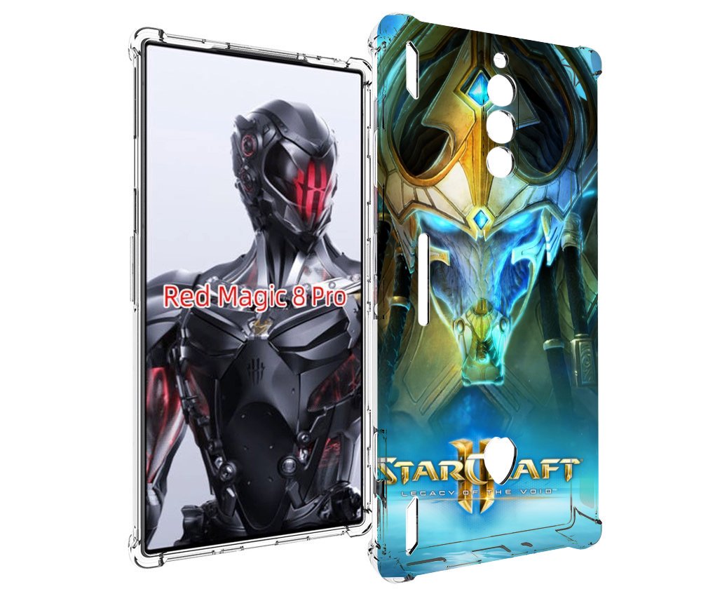 Чехол MyPads StarCraft II Legacy of the Void для ZTE Nubia Red Magic 8 Pro / Red Magic ...