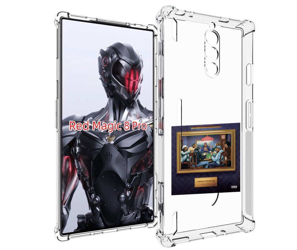 

Чехол MyPads Snoop Dogg WANNA THANK ME для ZTE Nubia Red Magic 8 Pro / Red Magic 8 Pro ..., Tocco