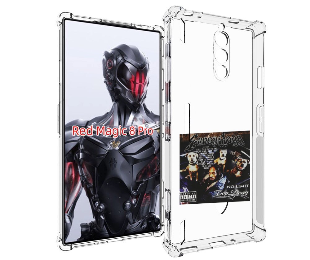 

Чехол MyPads Snoop Dogg NO LIMIT TOP DOGG для ZTE Nubia Red Magic 8 Pro / Red Magic 8 P..., Tocco