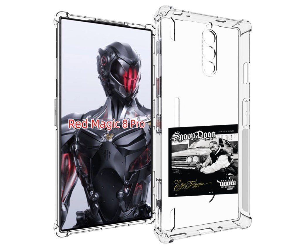 

Чехол MyPads Snoop Dogg EGO TRIPPIN’ для ZTE Nubia Red Magic 8 Pro / Red Magic 8 Pro Plus, Tocco