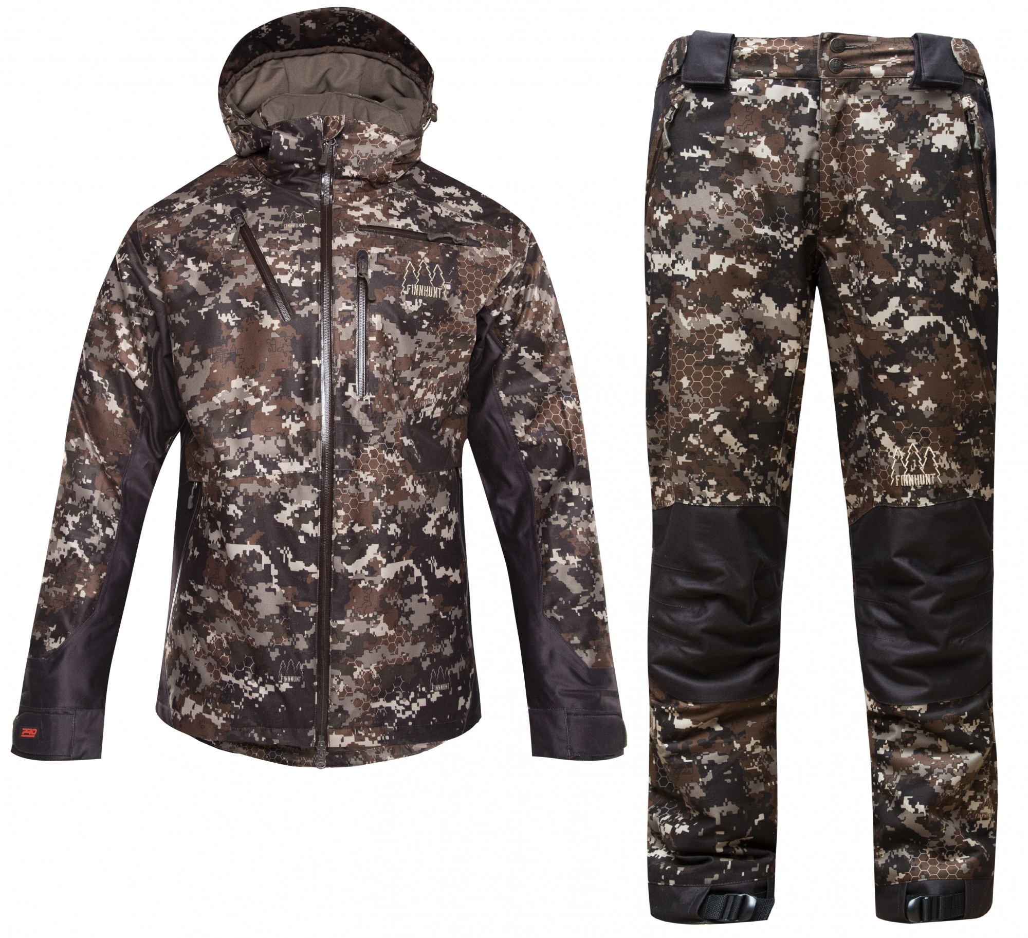 Демисезонный охотничий костюм FINNHUNT Reliable Padded Autumn Camo S