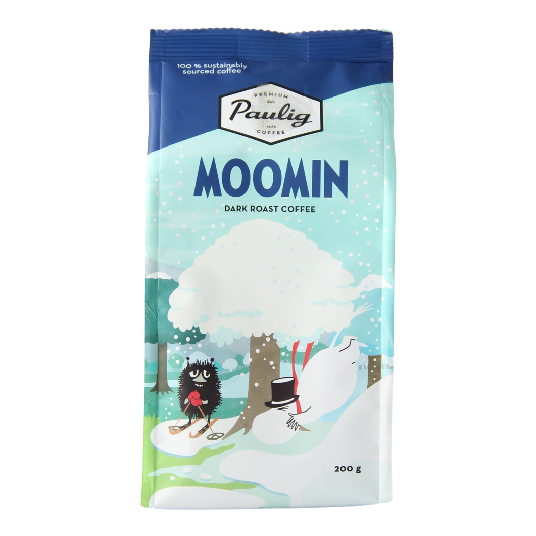

Кофе Paulig Moomin Dark Roast Coffee молотый 200 г