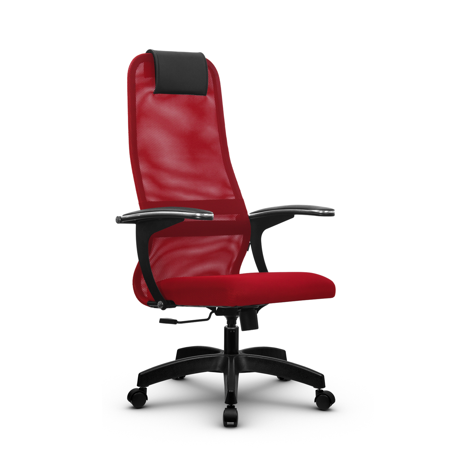 Кресло компьютерное SU-В-8/подл.158/осн.001 Красный/Красный