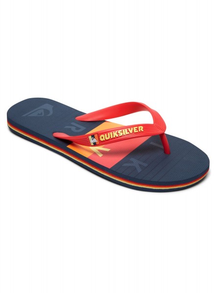 

Детские сланцы Molokai Word Block красный 38,5 RU QUIKSILVER AQBL100425, AQBL100425
