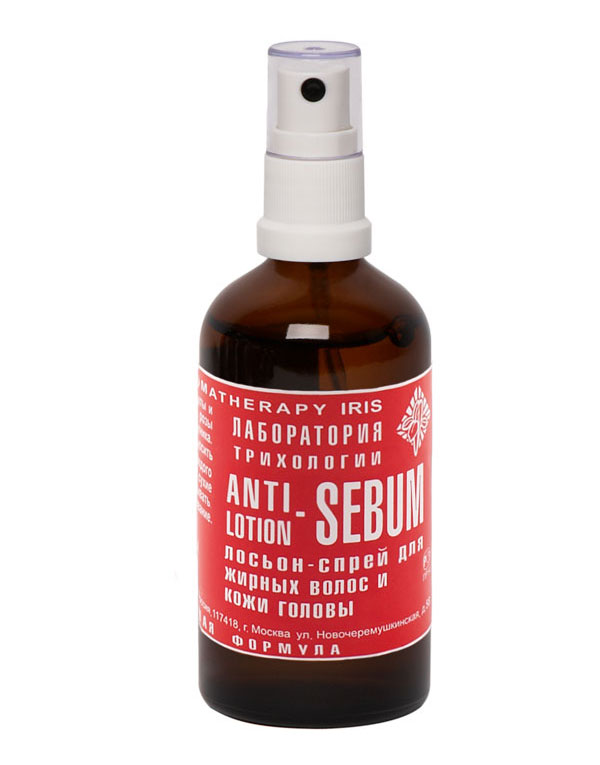 

Лосьон-спрей для жирных редких волос и кожи головы Anti-Sebum Lotion ЦА Ирис
