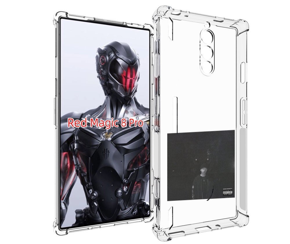 Чехол MyPads Phuneral Pharaoh для ZTE Nubia Red Magic 8 Pro / Red Magic 8 Pro Plus
