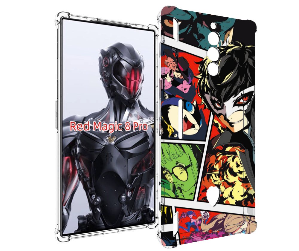 

Чехол MyPads Persona 5 art для ZTE Nubia Red Magic 8 Pro / Red Magic 8 Pro Plus, Tocco