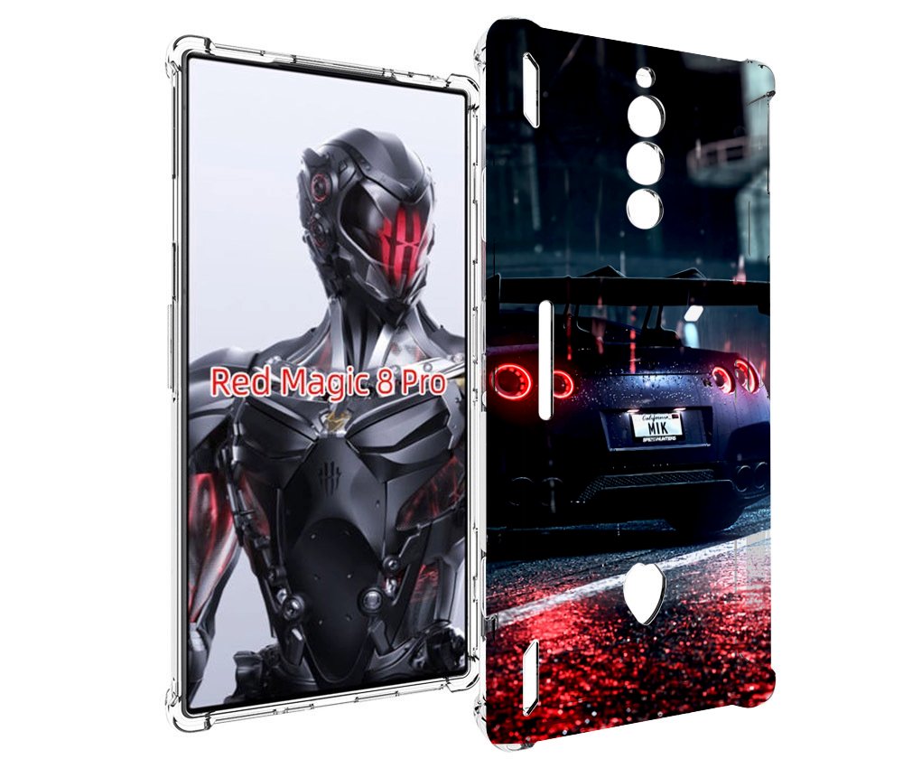 Чехол MyPads Nissan Skyline для ZTE Nubia Red Magic 8 Pro / Red Magic 8 Pro Plus