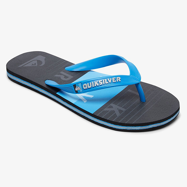 

Детские сланцы Molokai Word Block голубой 38,5 RU QUIKSILVER AQBL100425, AQBL100425