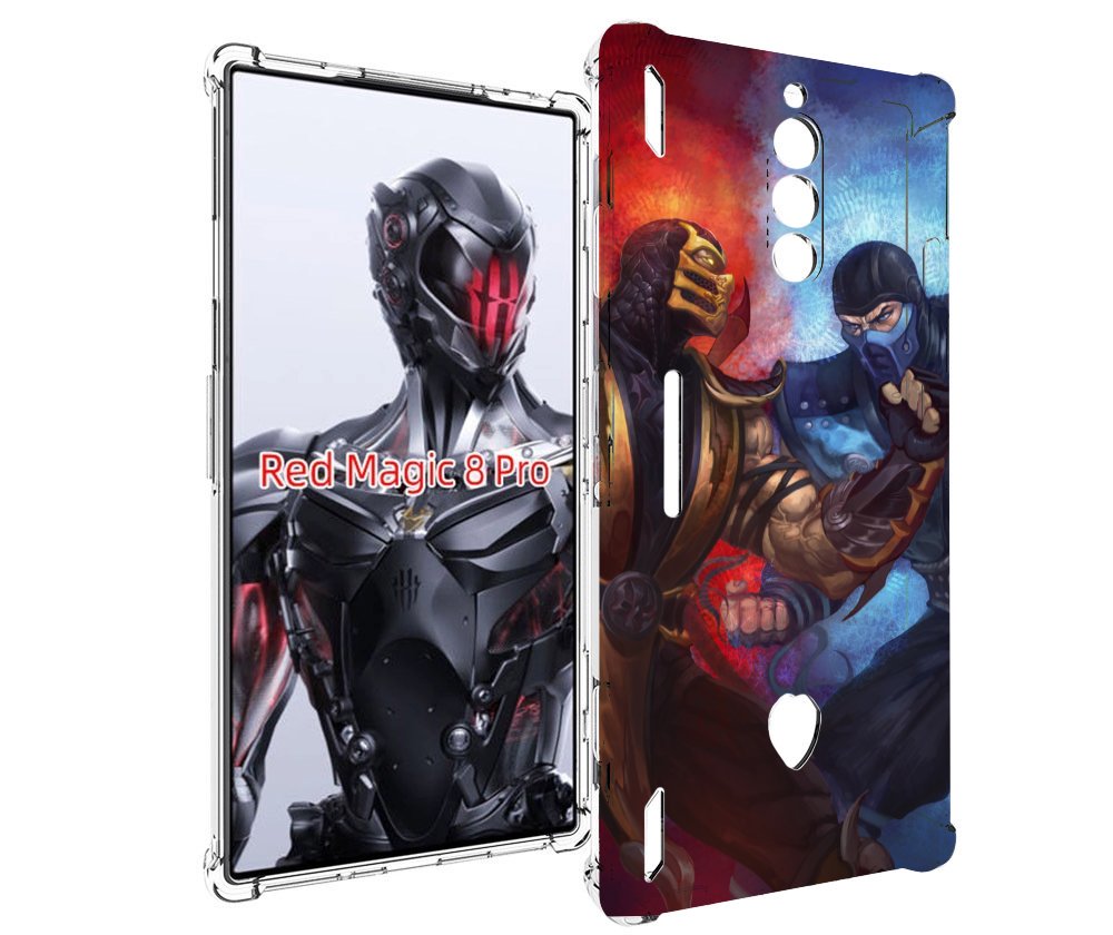 

Чехол MyPads Mortal Kombat art для ZTE Nubia Red Magic 8 Pro / Red Magic 8 Pro Plus, Tocco