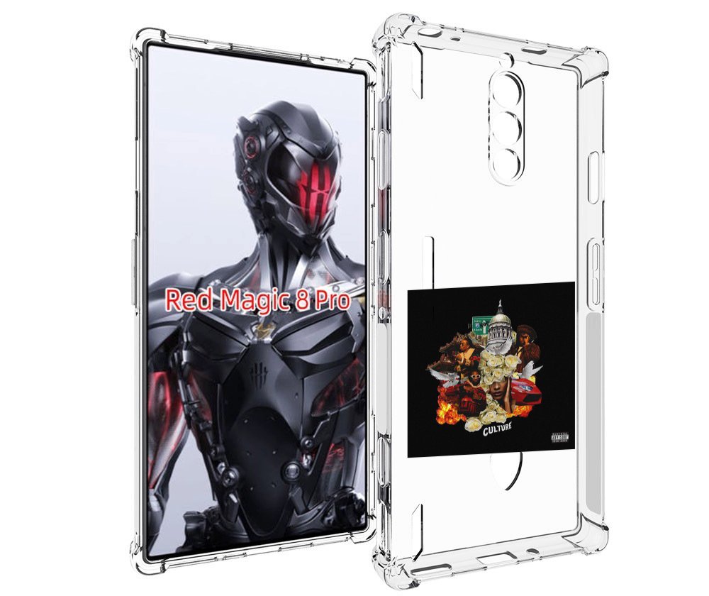 

Чехол MyPads Migos - Culture для ZTE Nubia Red Magic 8 Pro / Red Magic 8 Pro Plus, Tocco