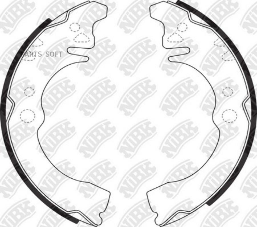 

Тормозные колодки NiBK FN0034