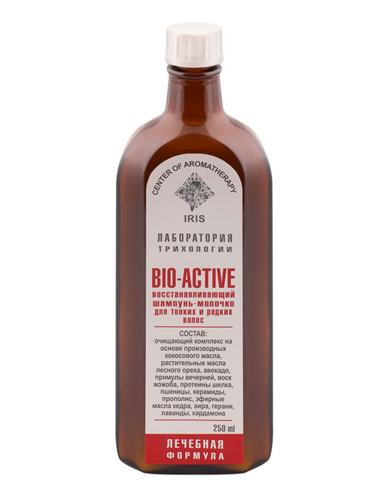 

Шампунь-молочко восстанавливающий Bio-Active для тонких и редких волос ЦА Ирис