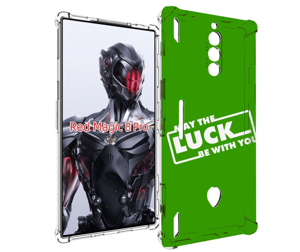 

Чехол MyPads Luck green для ZTE Nubia Red Magic 8 Pro / Red Magic 8 Pro Plus, Tocco