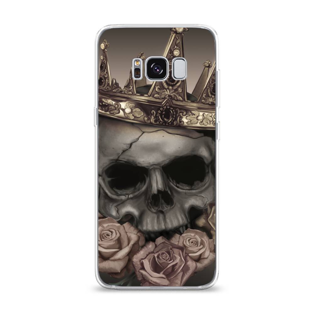 

Чехол Awog на Samsung Galaxy S8 "Череп 22", Серый;черный;бежевый, 24750-9