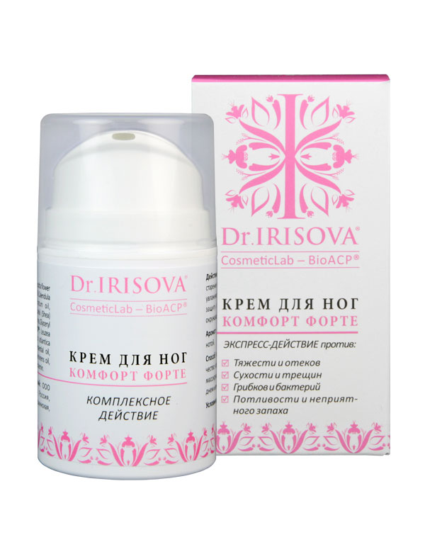 

Омолаживающий крем для ног Dr. IRISOVA CosmeticLab-BioACP ЦА Ирис