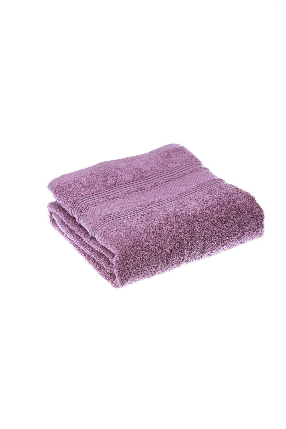 фото Набор махровых полотенец tac softness 50х90+70*140 /500 г/м2(murdum) фиолетовый