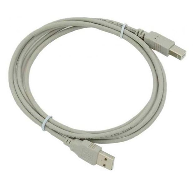 

Кабель NoBrand USB A(m) - USB B(m) 1.8м, Серый