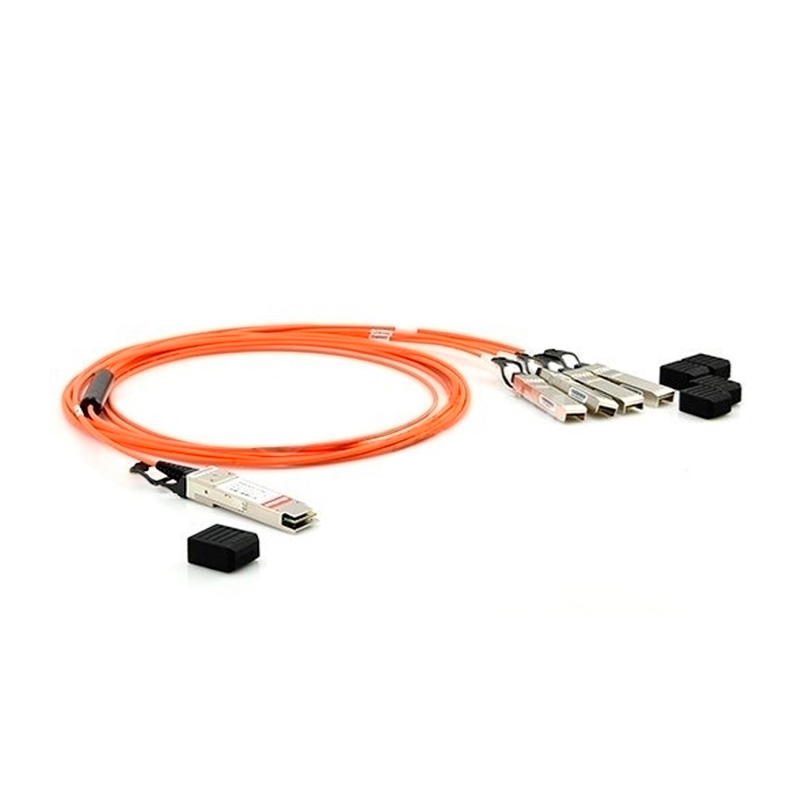 фото Кабель huawei qsfp-4sfp10-aoc10m