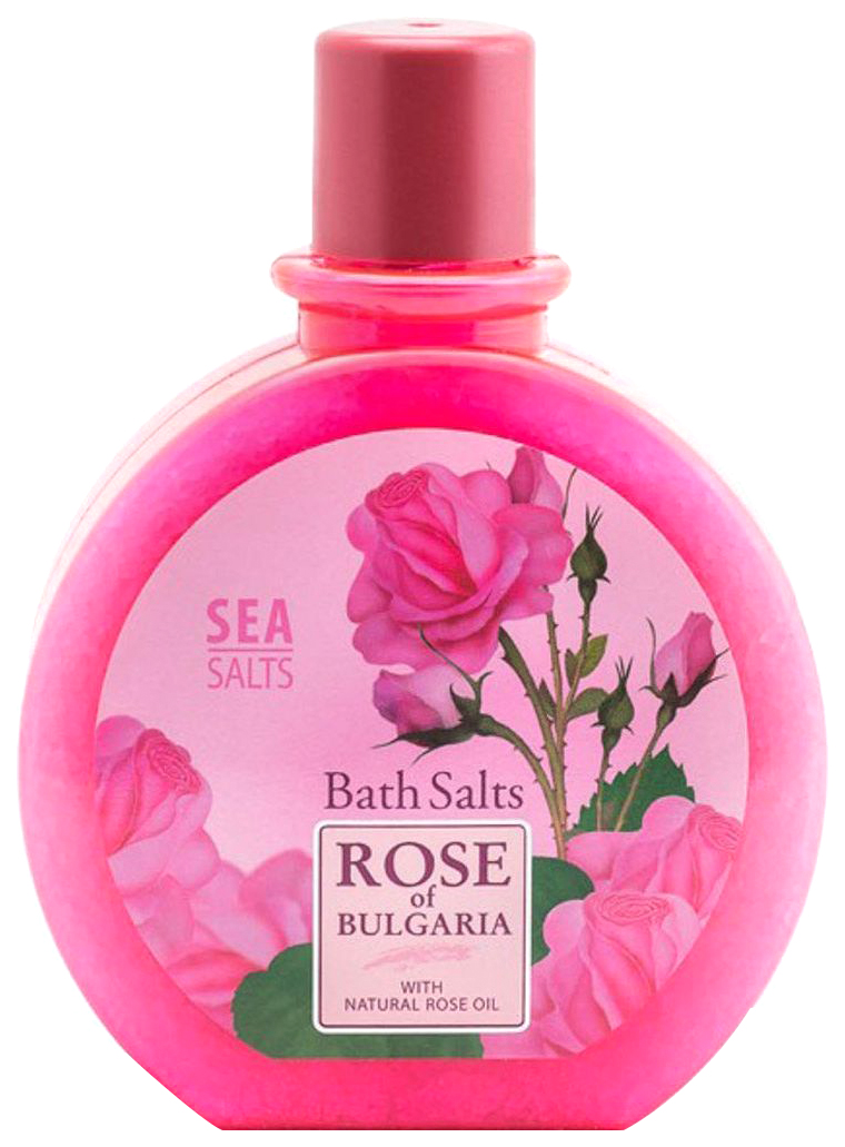 фото Соль для ванны biofresh rose of bulgaria с розовой водой и лепестками, 360 г