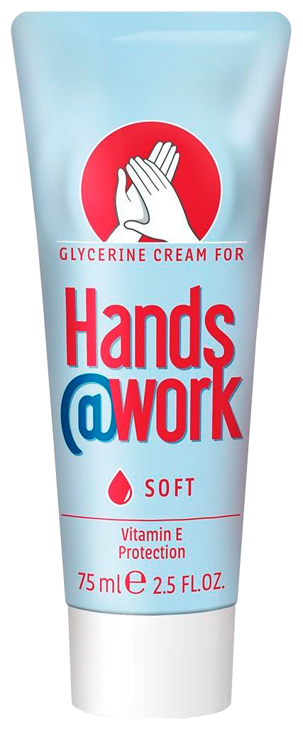 Крем для рук Lavena Hands@Work Soft Глицериновый, для чувствительной кожи, 75 мл