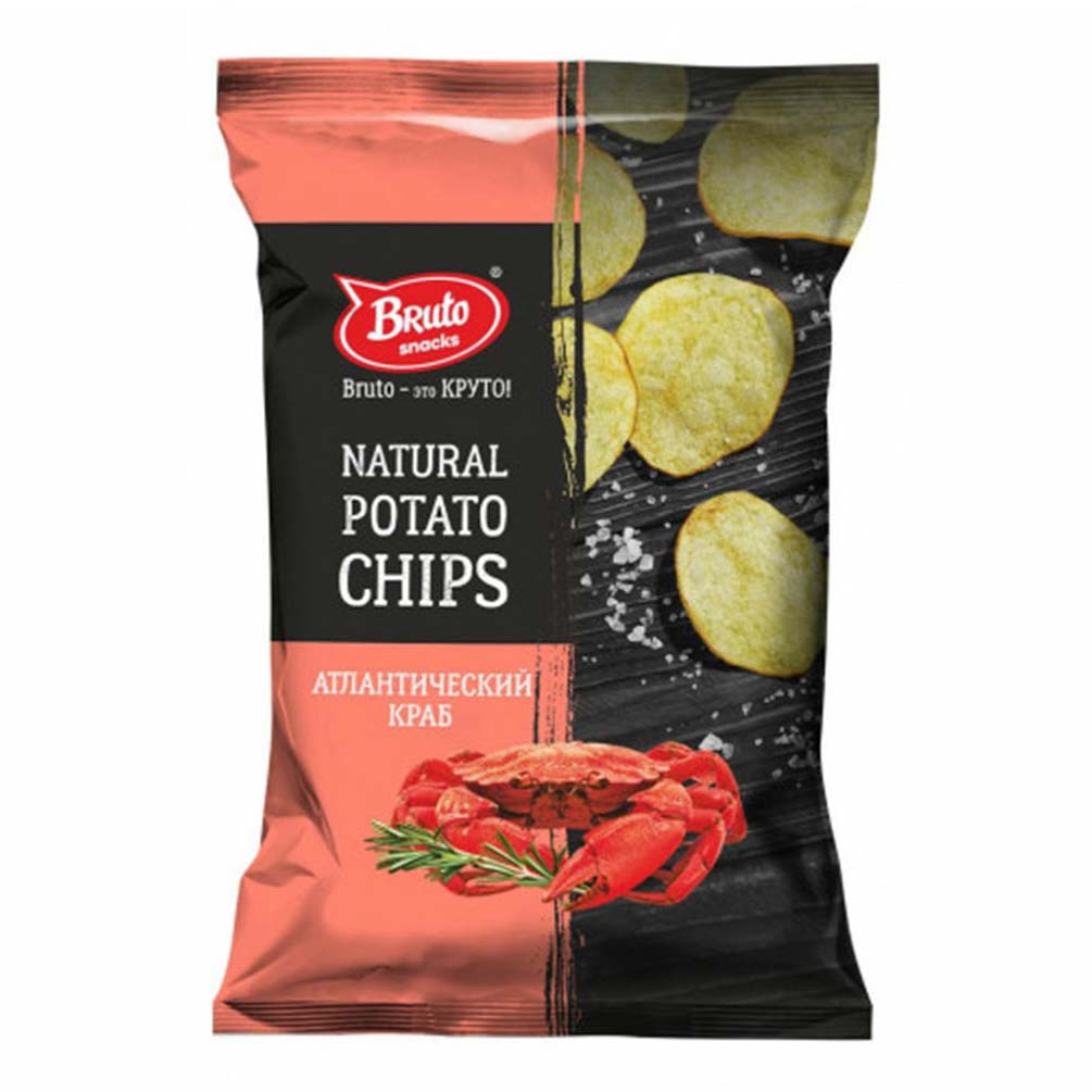 

Чипсы картофельные Bruto Краб 150 г