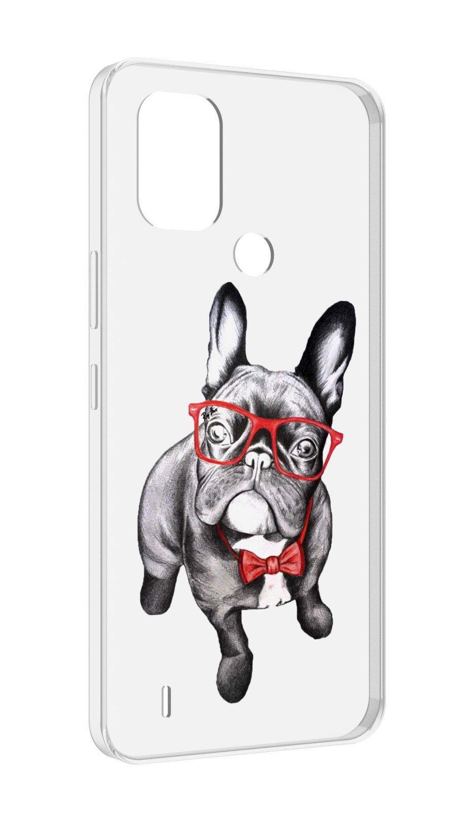 

Чехол MyPads Стильняга для Nokia C31, Прозрачный, Tocco